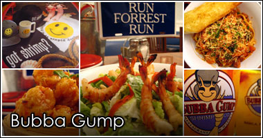 Forrest Gump At Bubba Gump